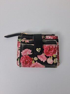 Juicy Couture Floral Cardholder Wallet